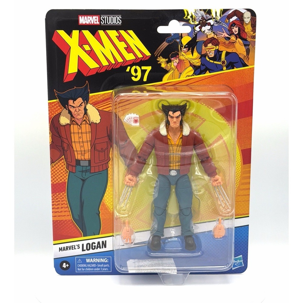 Hasbro Marvel Legends X-Men 97 Logan Wolverine 6" Action Figure NIB Animated